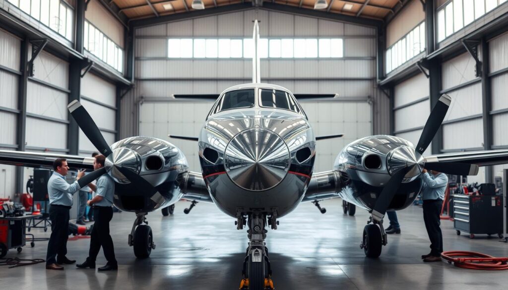Beechcraft 80 Queen Air maintenance