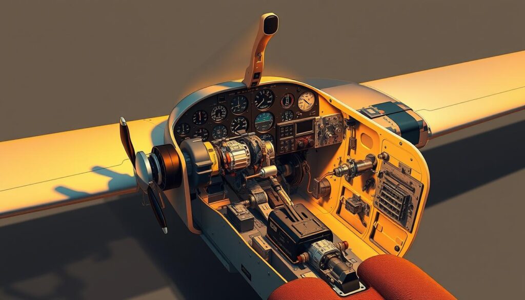 CESSNA152 Aerobat control systems