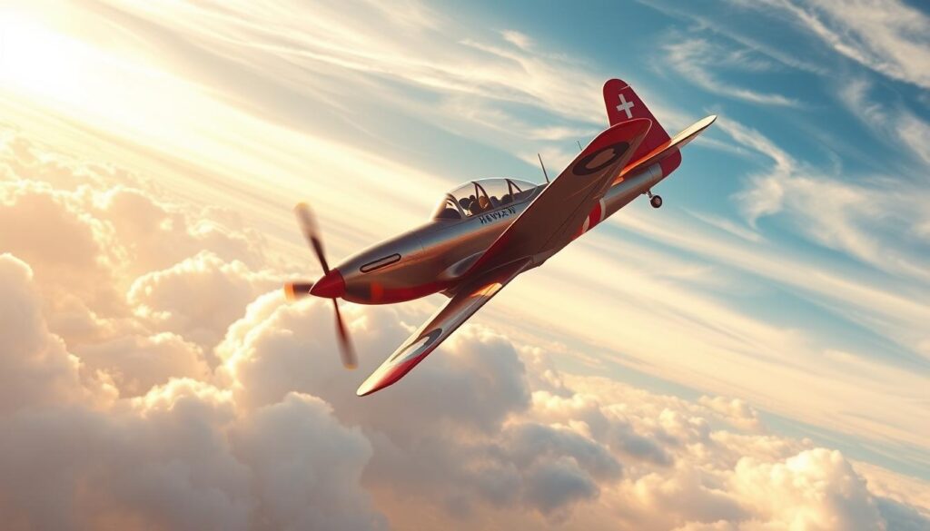 Harvard Mk IV in flight