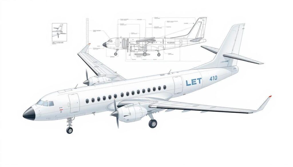 LET aircraft design features