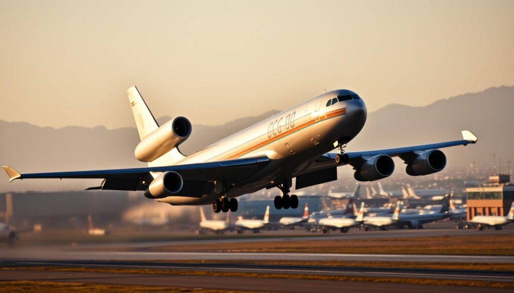 McDonnell Douglas DC-10 cargo aircraft