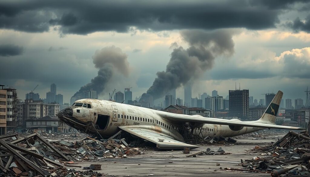 destruction during Ukraine invasion