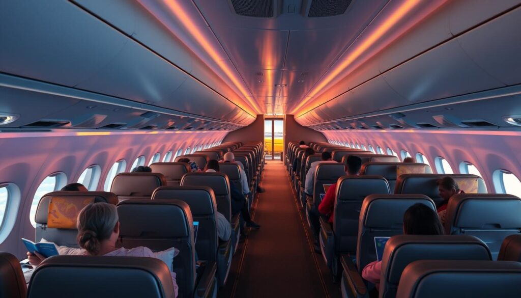 passenger experience on the Boeing 747SR